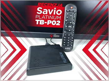 Savio Platinum TB-P02 - test Mods-Kodi